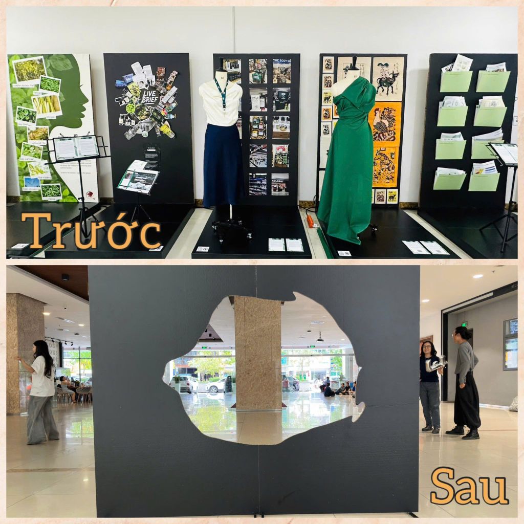 Using reusable cardboard for decorations can help reduce waste at events