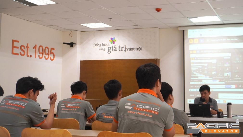 Hình ảnh kỹ thuật thang máy Pacific