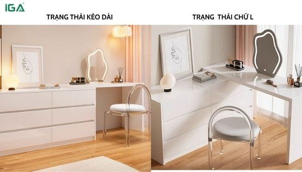 bàn làm việc linh hoạt