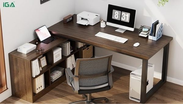 bàn làm việc chữ L