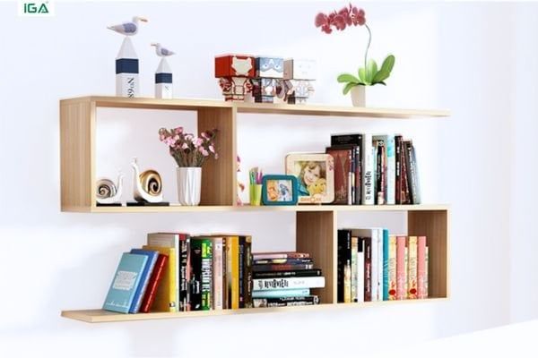 giá sách treo tường GP13