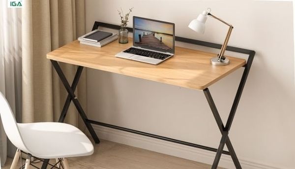 bàn học chân sắt gấp gọn GM11