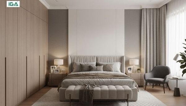 combo giường ngủ Master