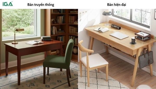 bàn làm việc hiện đại