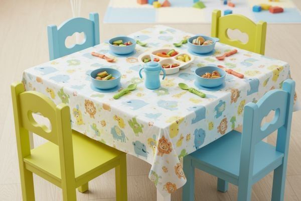 trang trí bàn ăn cho trẻ