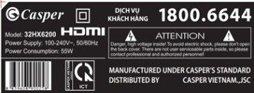 team nhãn casper chính hãng