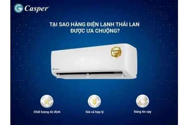 Có nên mua điều hòa Casper 2026