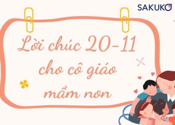 Lời chúc 20/11 dành cho các cô mầm non cần thể hiện sự cảm ơn về lòng kiên nhẫn đã dành cho các bé