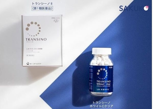 Kết hợp với viên uống Trasino để tăng cường hiệu quả