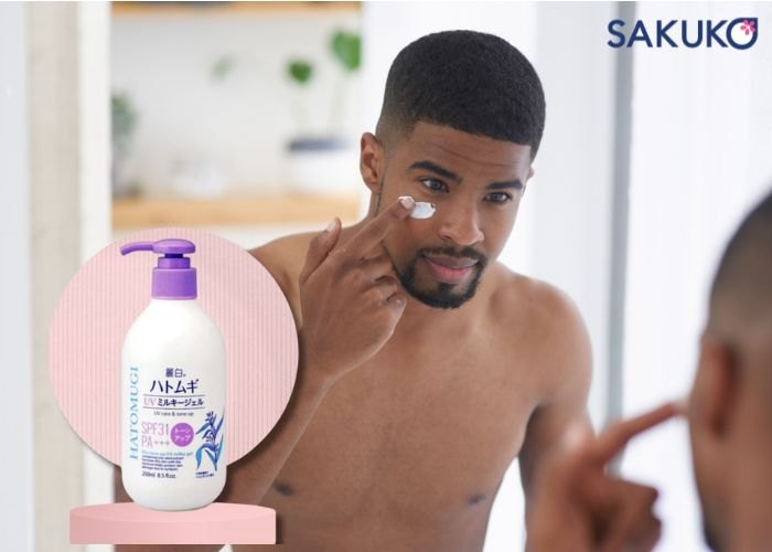 Hatomugi The Tone Up UV Milky