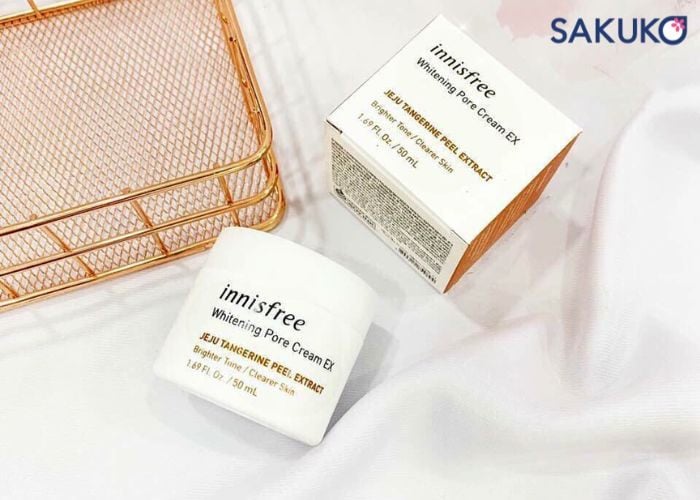 Kem dưỡng Hàn Quốc Innisfree Whitening Pore Cream