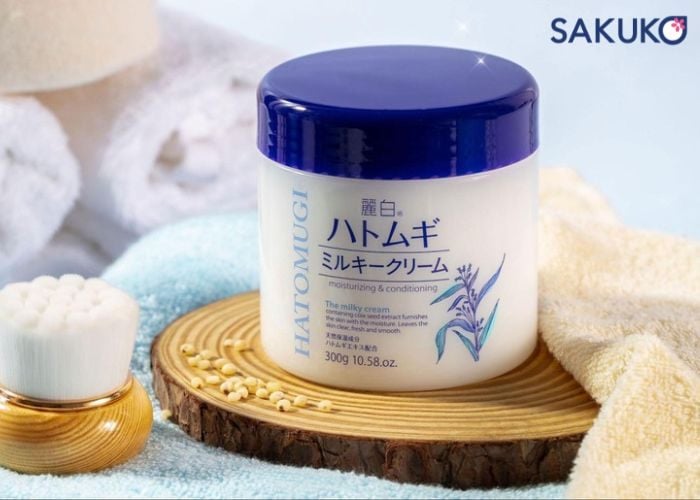 Tổng quan kem dưỡng ẩm Hatomugi