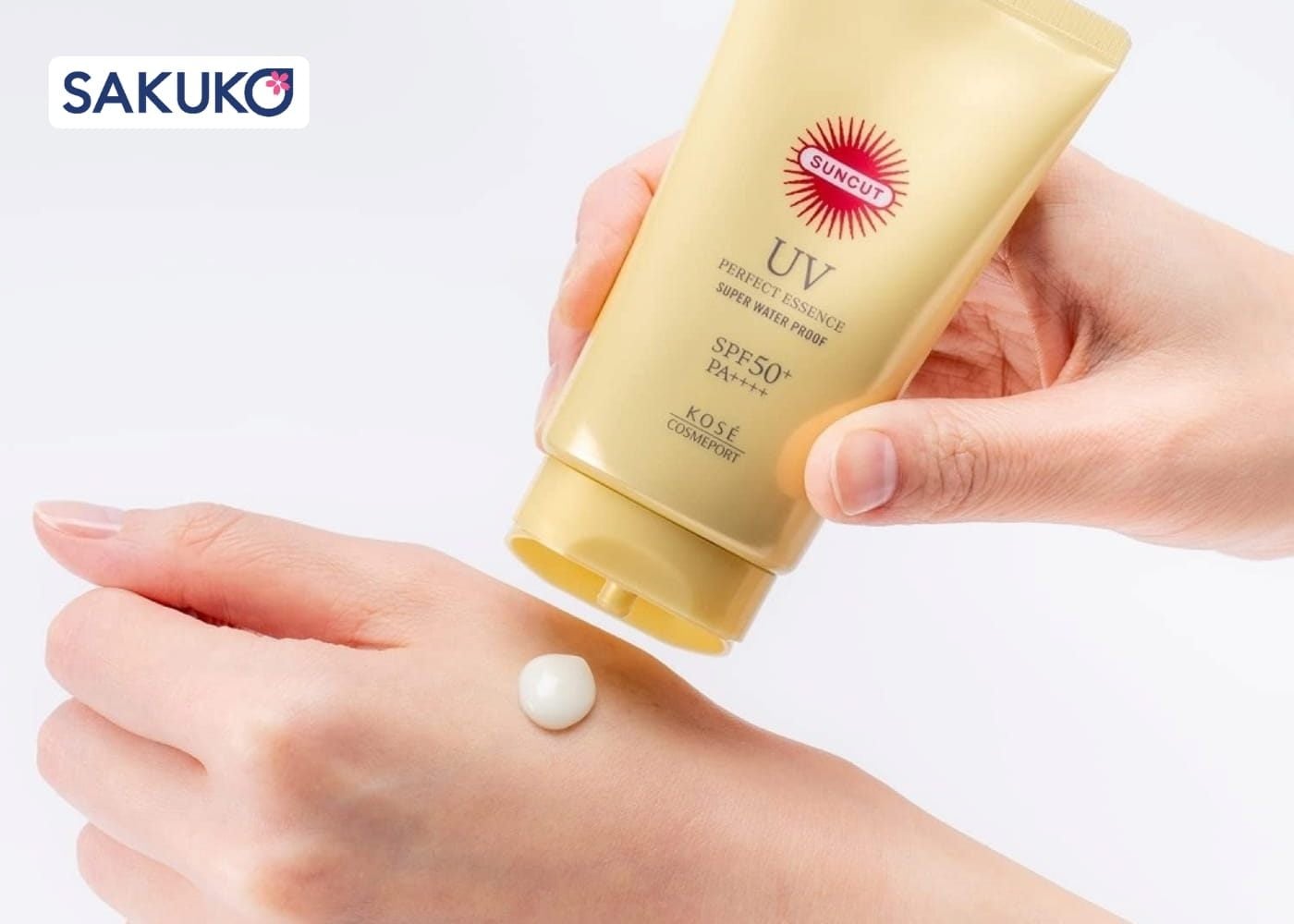 KOSE - Essence chống nắng Suncut siêu chống thấm nước 60g