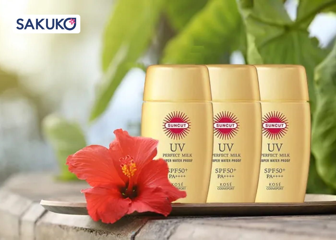 KOSE - Sữa chống nắng Suncut UV Perfect Milk SPF50+ 50ml