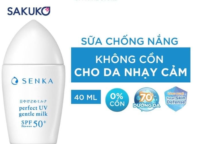 Kem chống nắng Mild Gel an toàn dịu nhẹ cho làn da nhạy cảm