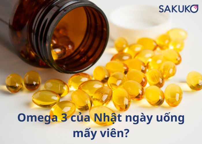 Omega 3 của Nhật ngày uống mấy viên?