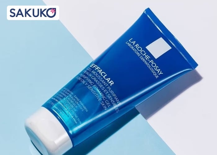 La Roche-Posay Effaclar Purifying Foaming Gel dịu nhẹ, an toàn cho cả làn da nhạy cảm