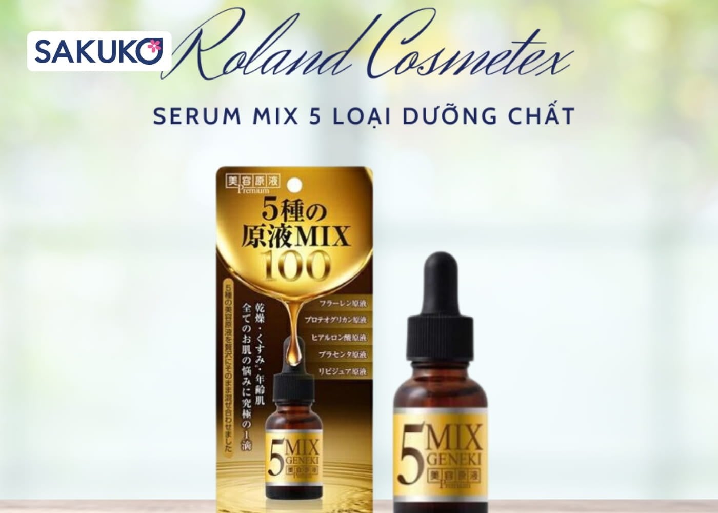 Serum Roland Biyougeneki 5 Mix |