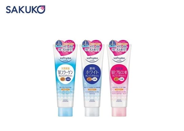Kose Softymo Speedy Cleansing Facial Wash 2in1 phù hợp cho người bận rộn