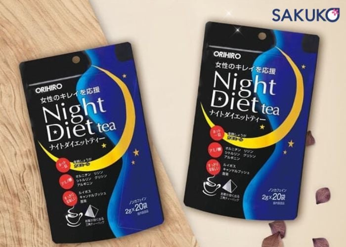 Giới thiệu về thương hiệu Orihiro và sản phẩm Night Diet Tea