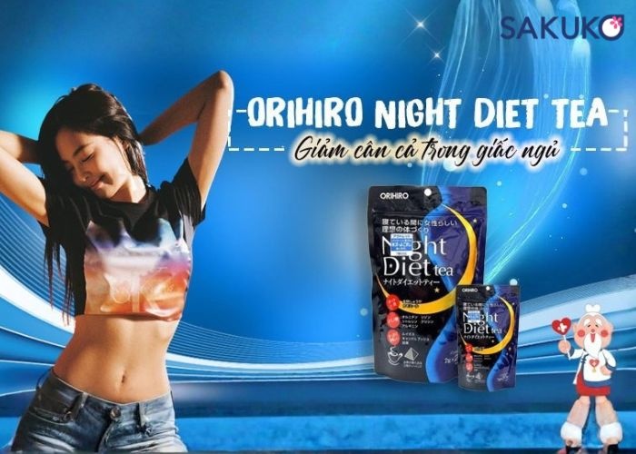 Trà giảm cân Orihiro Night Diet Tea có tốt không?