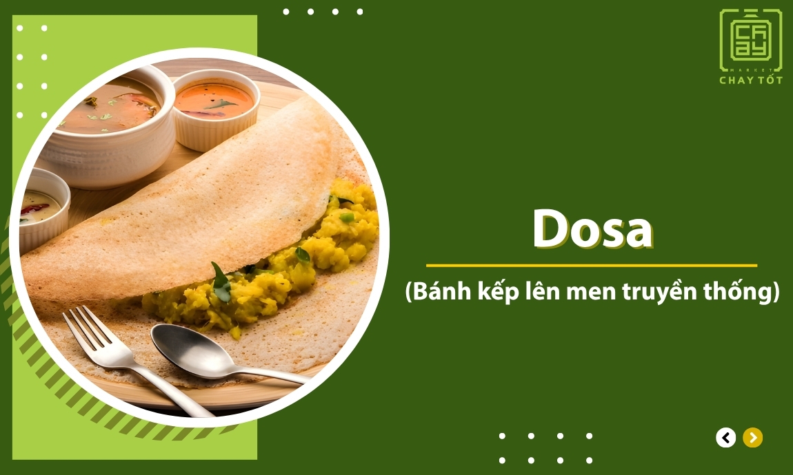 Dosa (Bánh kếp lên men truyền thống)
