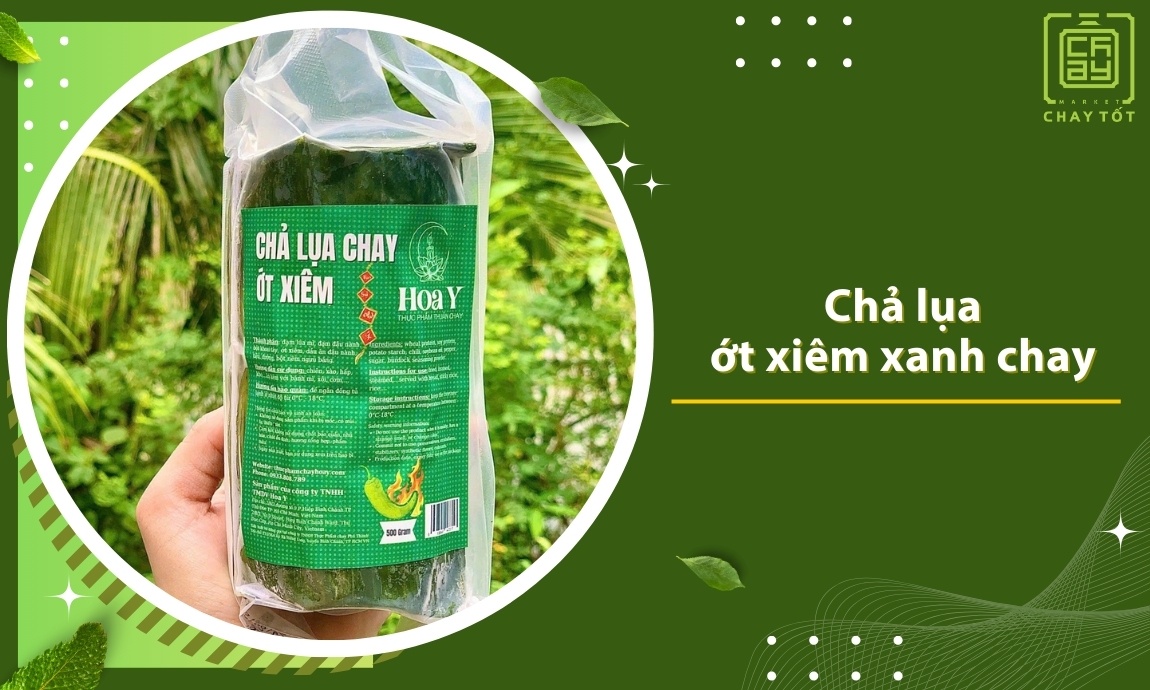 chà lụa ớt xiêm xanh chay thích hợp làm quà