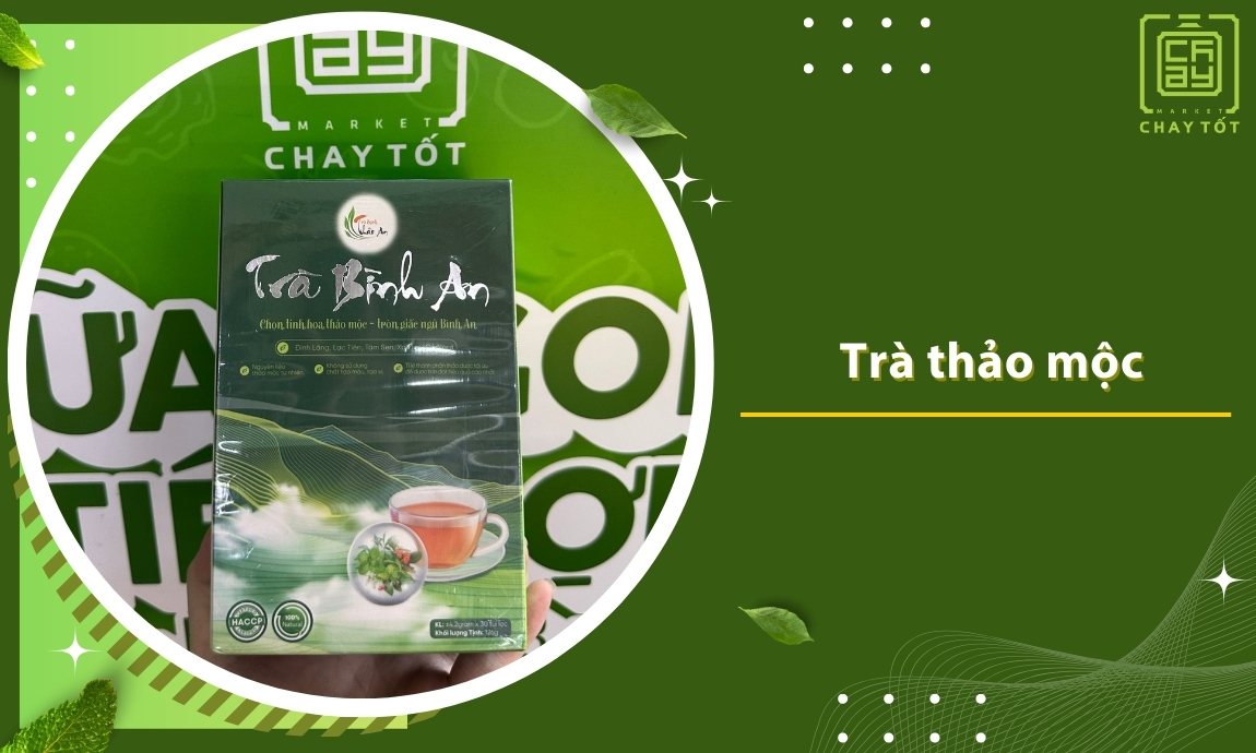 Trà thảo mộc là quà cho người ăn chay
