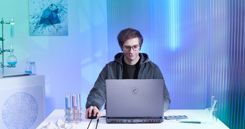 ngoại hình của MSI Vector 16 HX AI