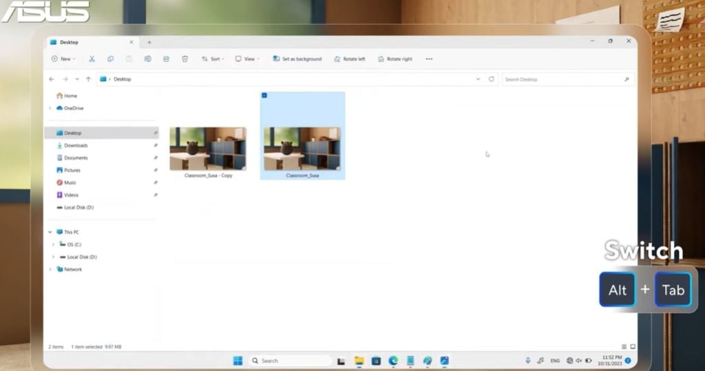 Hotkeys trên laptop asus văn phòng