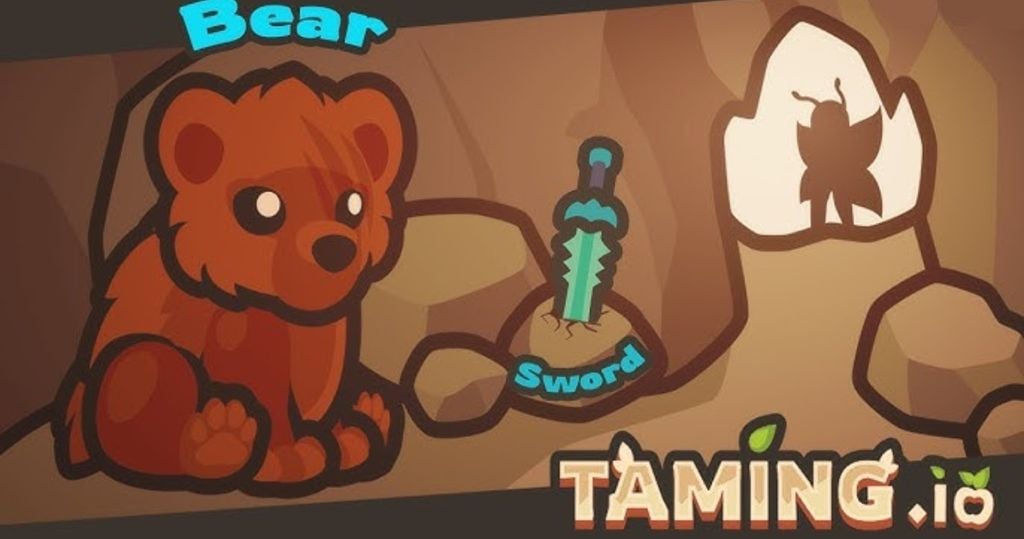 gấu trong game Taming io