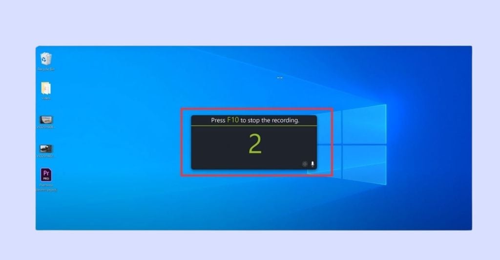 cách dừng quay màn hình máy tính bằng Camtasia