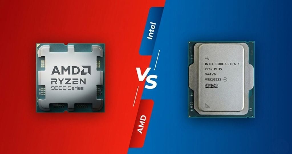 so sánh chip Core Ultra 7 270K Plus và AMD Ryzen 9000 Series