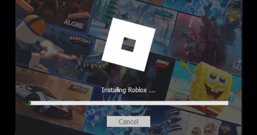 installing roblox về máy tính