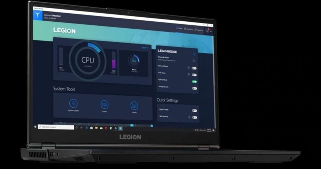 Lenovo Vantage giúp cân bằng hiệu năng và đồ họa