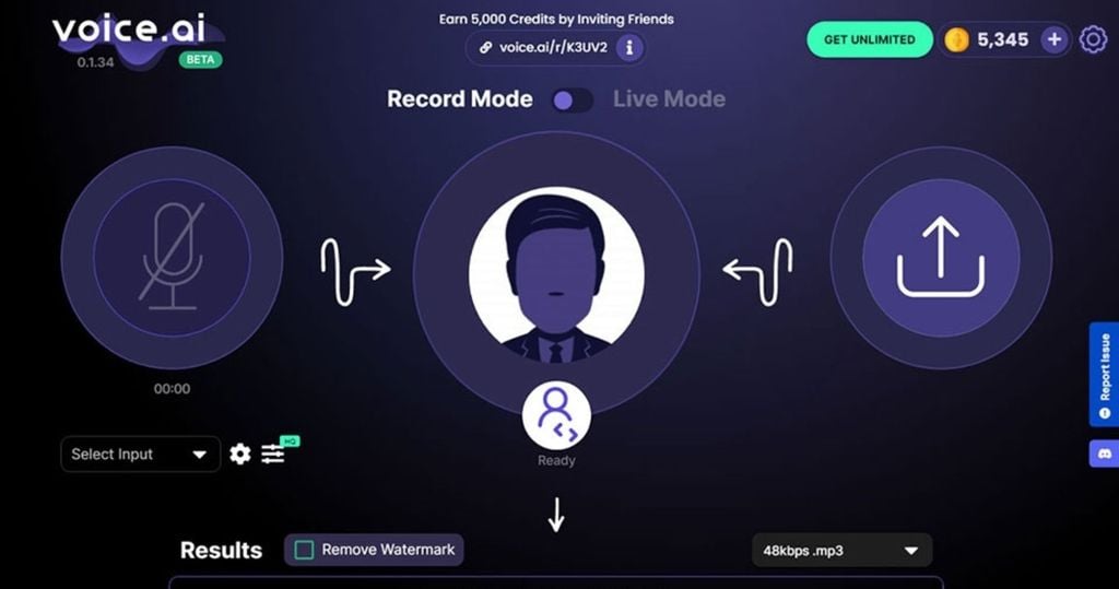 kết nối micro với phần mềm voice để chuyển đổi giọng