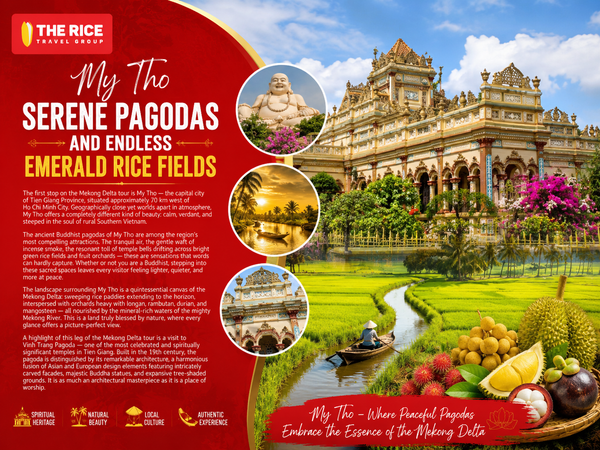 Vinh Trang Pagoda - a renowned sacred site in Tien Giang province