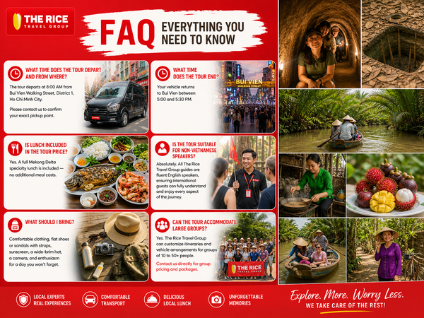 Some frequently asked questions about The Rice Travel Group