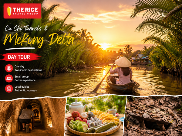 Cu Chi Tunnels & Mekong Delta Day Tour from Bui Vien Street | The Rice Travel Group