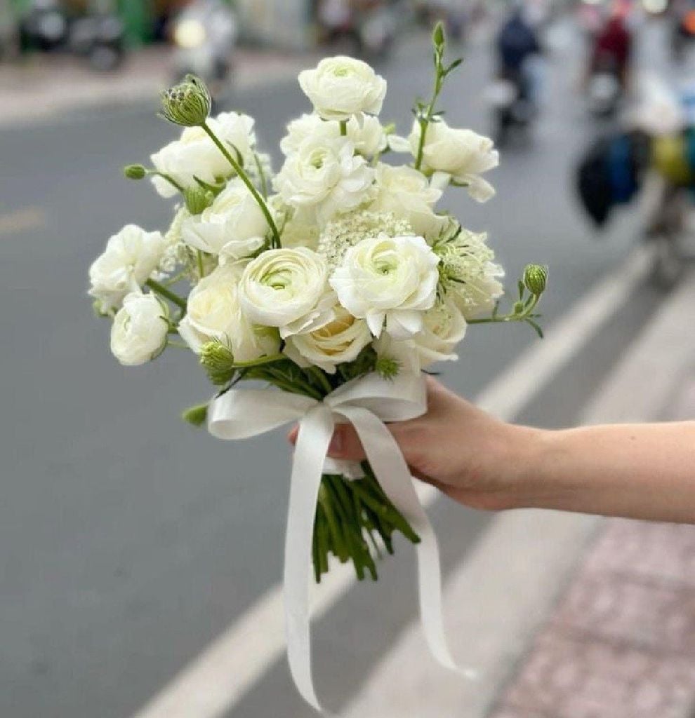 Bó hoa cưới mao lương