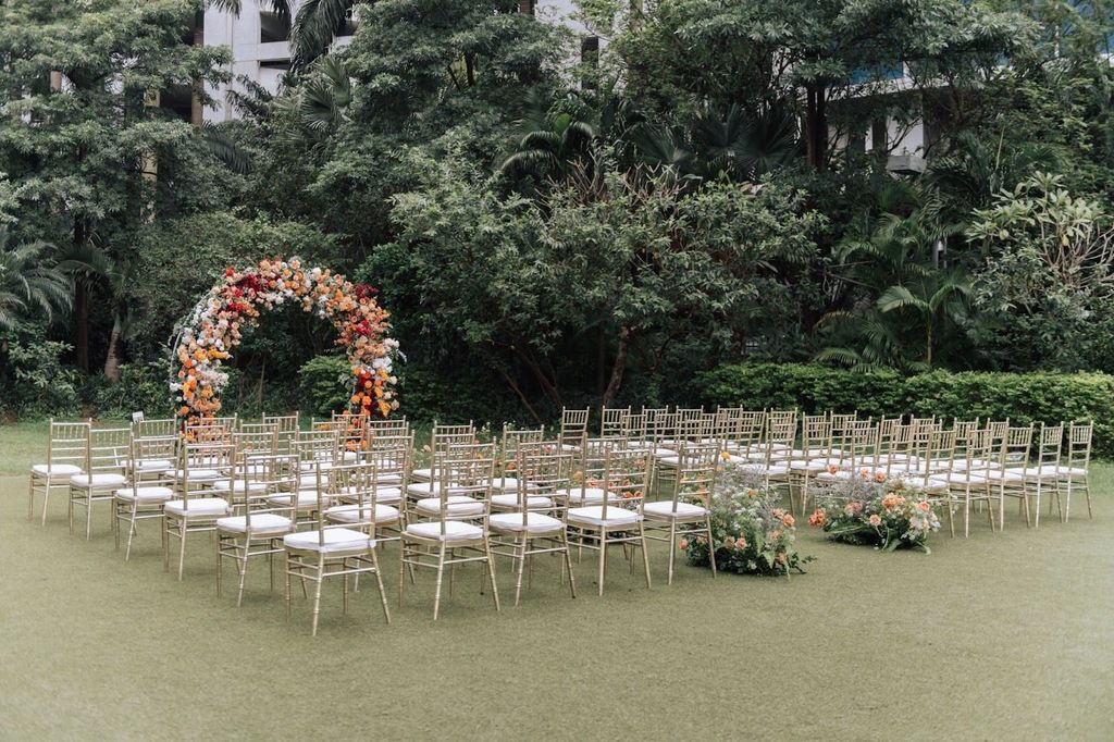 Lễ cưới sân vườn sang trọng