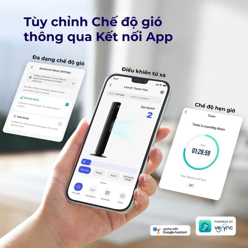 Một số model được tích hợp nhiều tính năng tiện ích như điều khiển từ xa