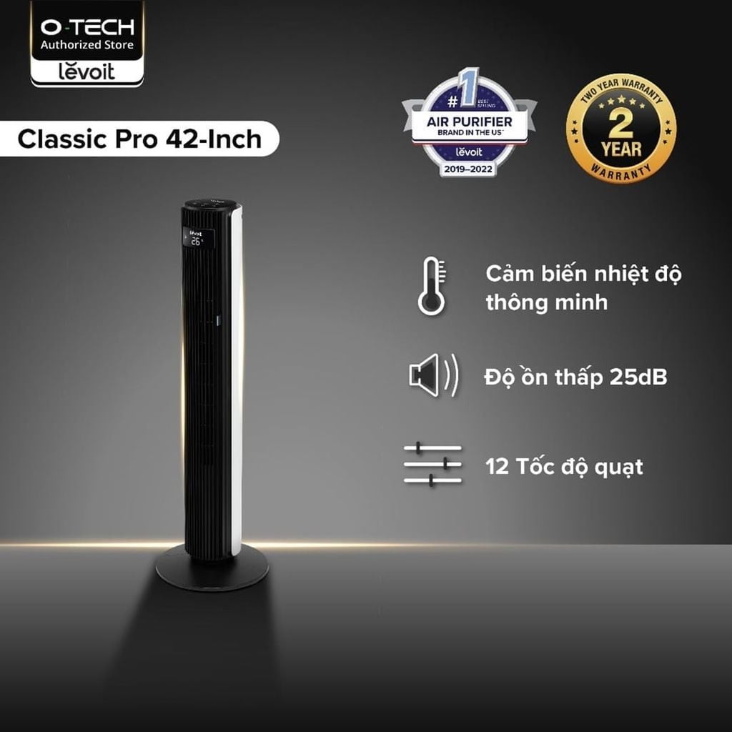 Quạt tháp Levoit Classic 42-Inch