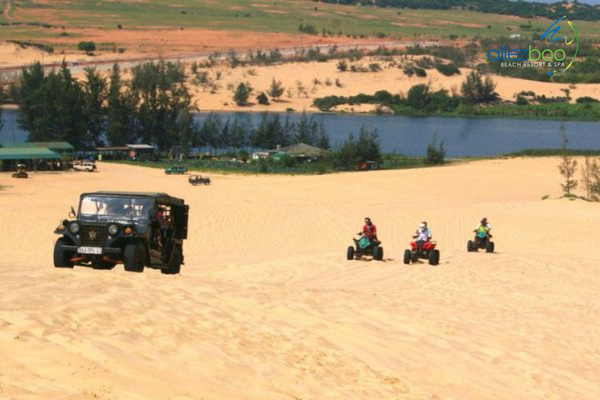 Bàu trắng coastal road