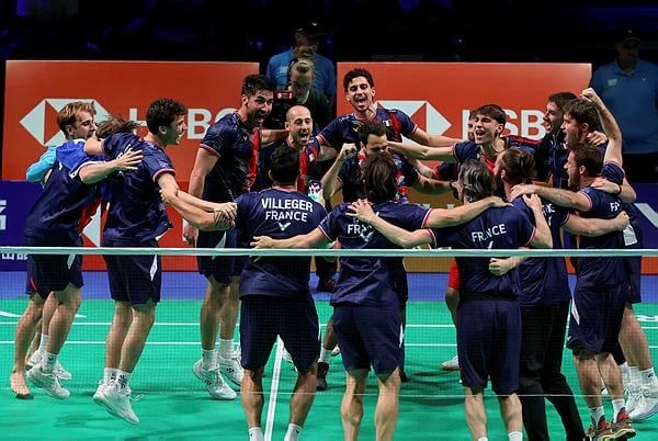 Đội tuyển cầu lông Pháp tại chung kết Thomas Cup 2026 — lần đầu tiên trong lịch sử