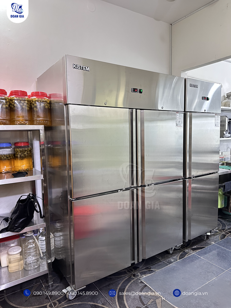 tủ đông công nghiệp 2 cánh & tủ lạnh công nghiệp 4 cánh