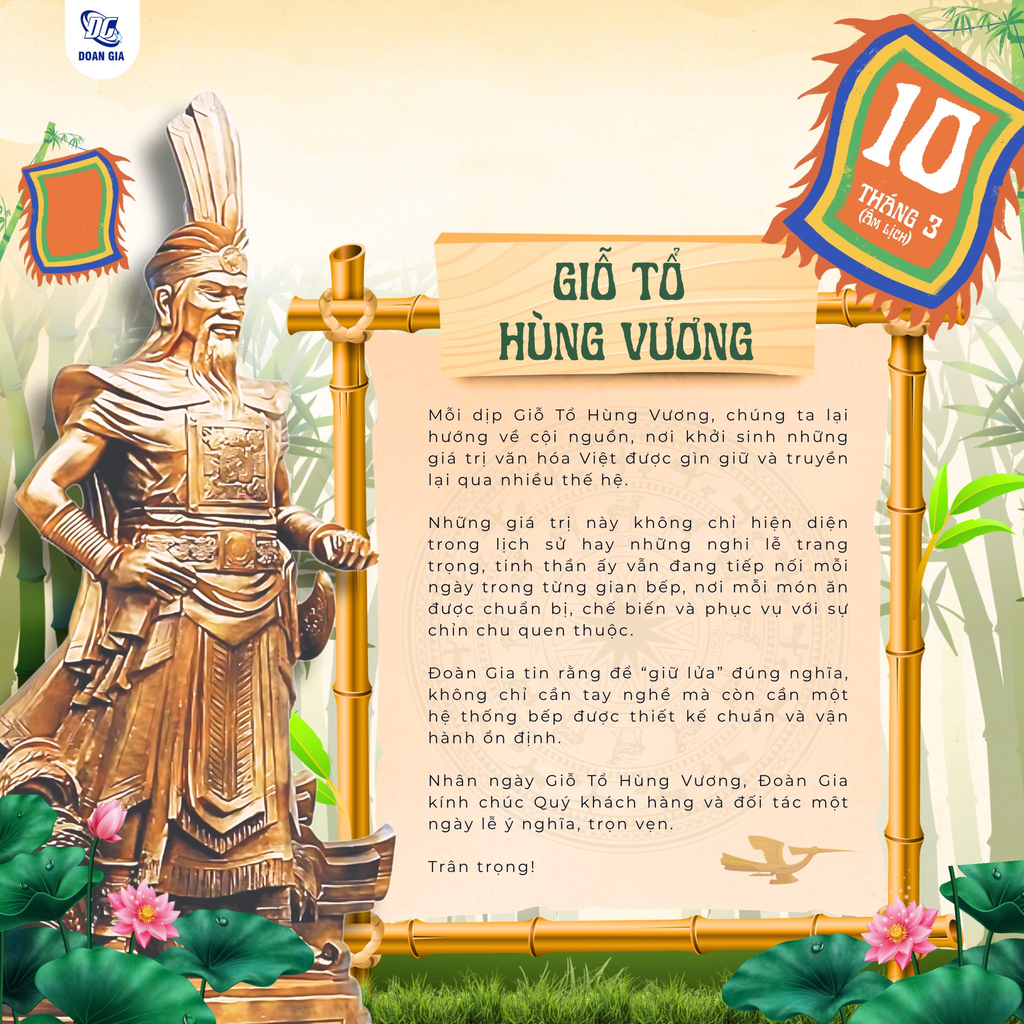 ngày giỗ tổ hùng vương 10 tháng 3 âm lịch