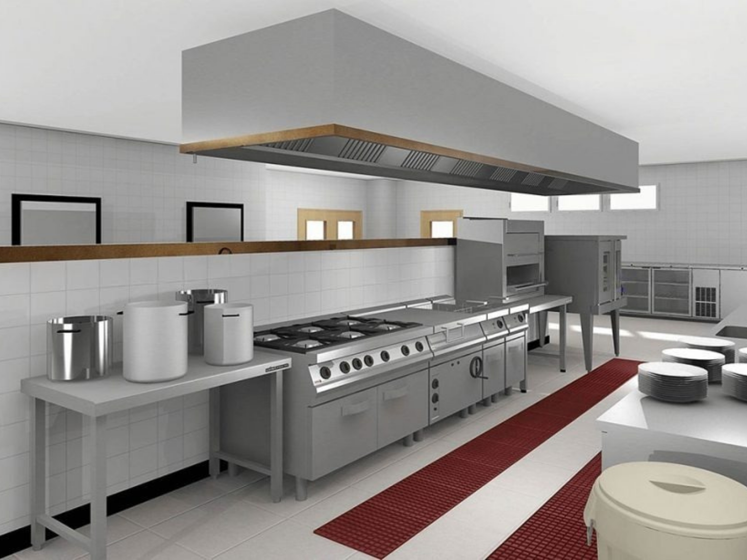 thiết kế bếp 1 chiều