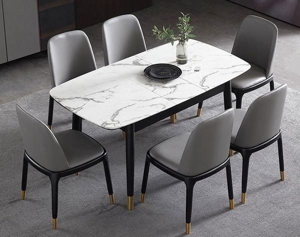Ưu nhược điểm bàn ăn mặt đá Marble