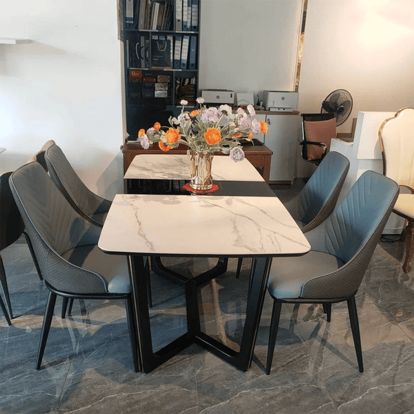 Bàn ăn thông minh Wabi Mặt đá Ceramic